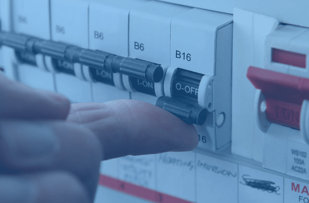 Cut off electricity